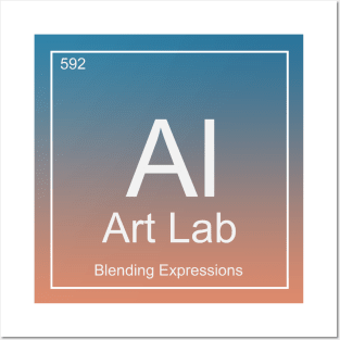 Art Lab Logo Posters and Art